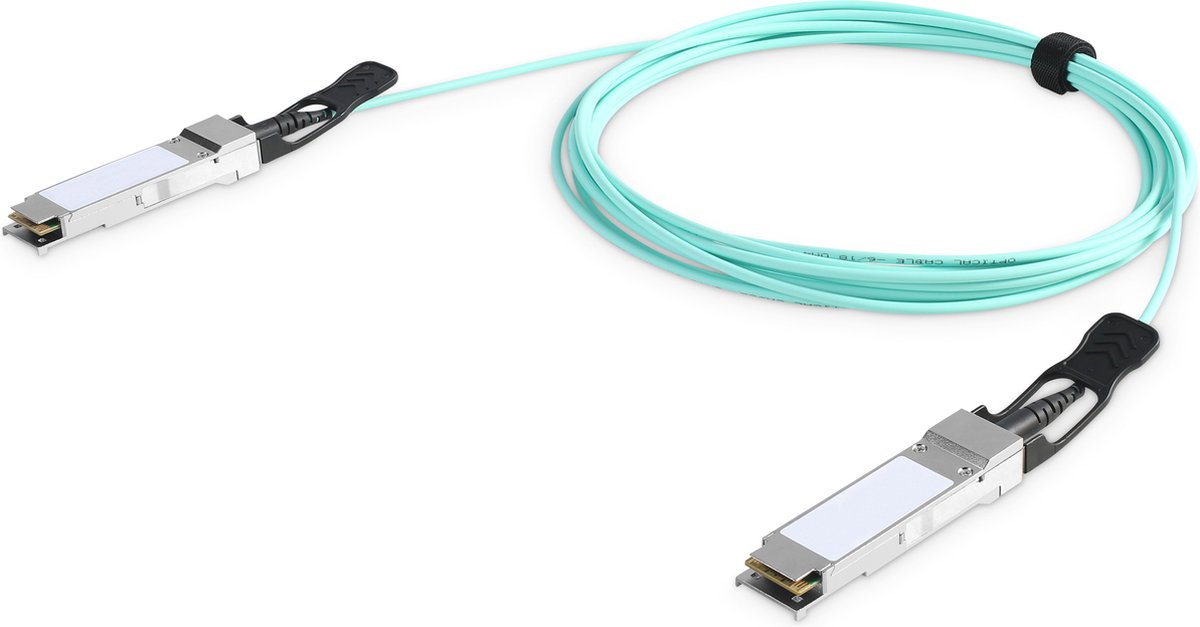 DIGITUS 40GBase-AOC direct attach cable - 30 m - Blå - 30m