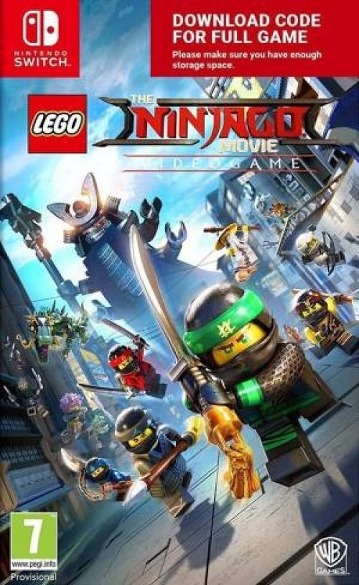 LEGO Ninjago Movie: Video Game (Code in a Box) - Nintendo Switch - Action