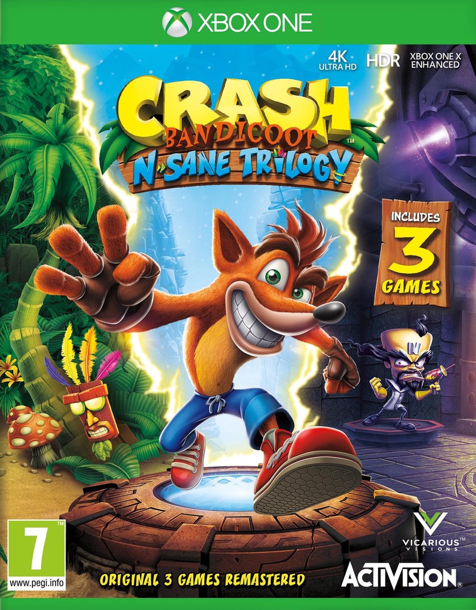 Crash Bandicoot N-Sane Trilogy - Microsoft Xbox One - Action