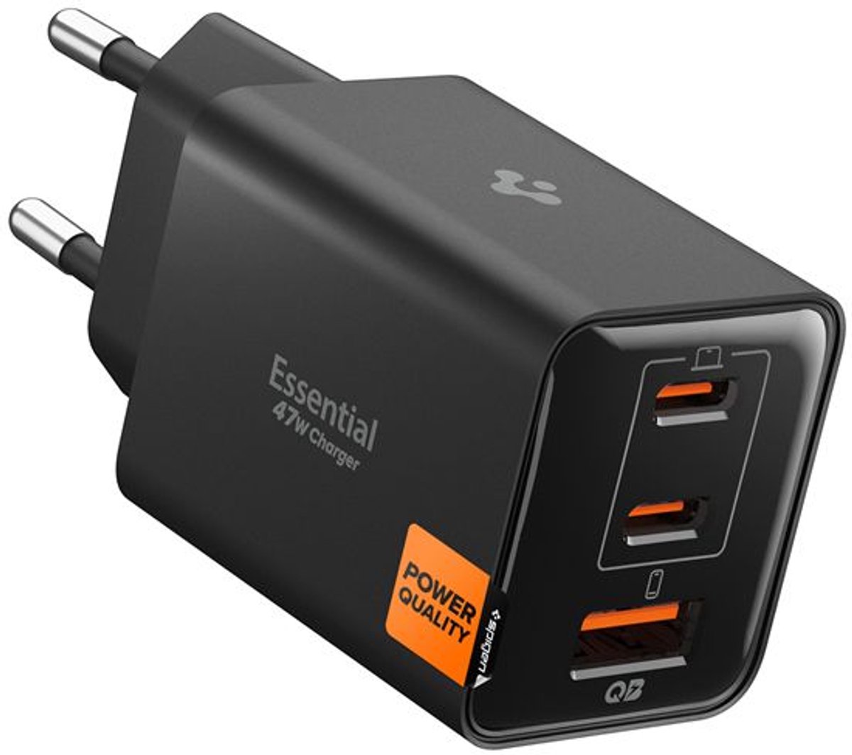 Spigen Essential 47W Wall Charger EE473EU - black