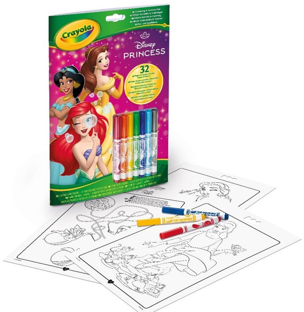 Crayola Coloring & Activity Book Disney Princess