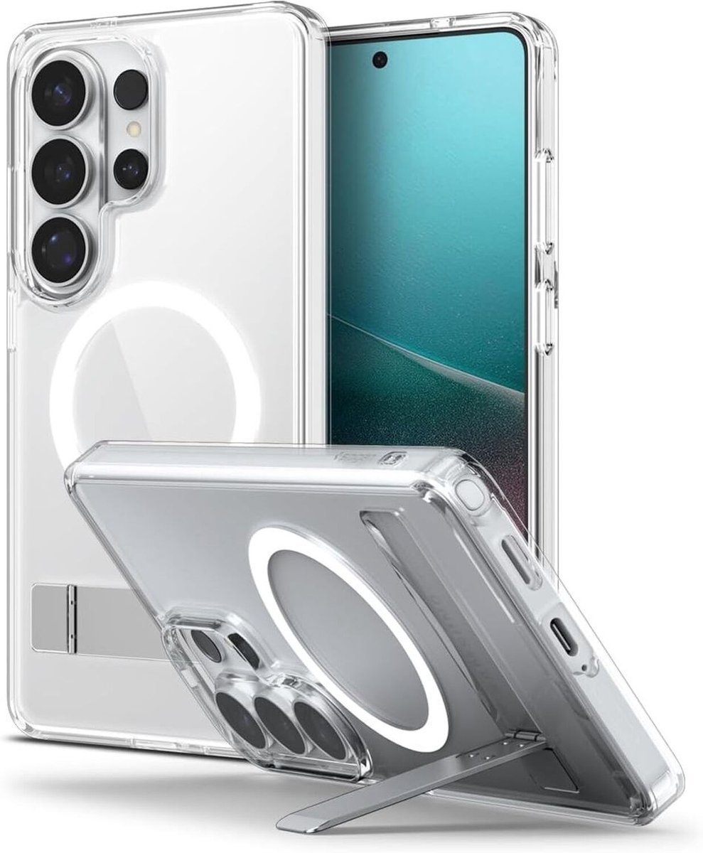 Spigen Ultra Hybrid S MagSafe - clear white - Samsung Galaxy S26 Ultra