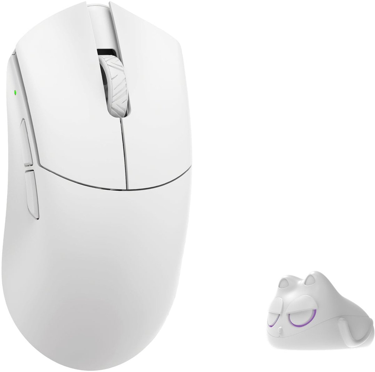 WLMouse BEAST G Mini Wireless - Gaming Mus - Optisk - 5 knapper - Hvid