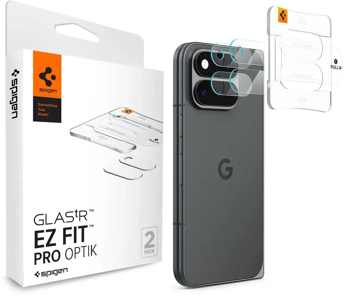 Spigen Glass tR EZ Fit Optik Pro 2 Pack - crystal clear - Google Pixel 11 Pro Fold