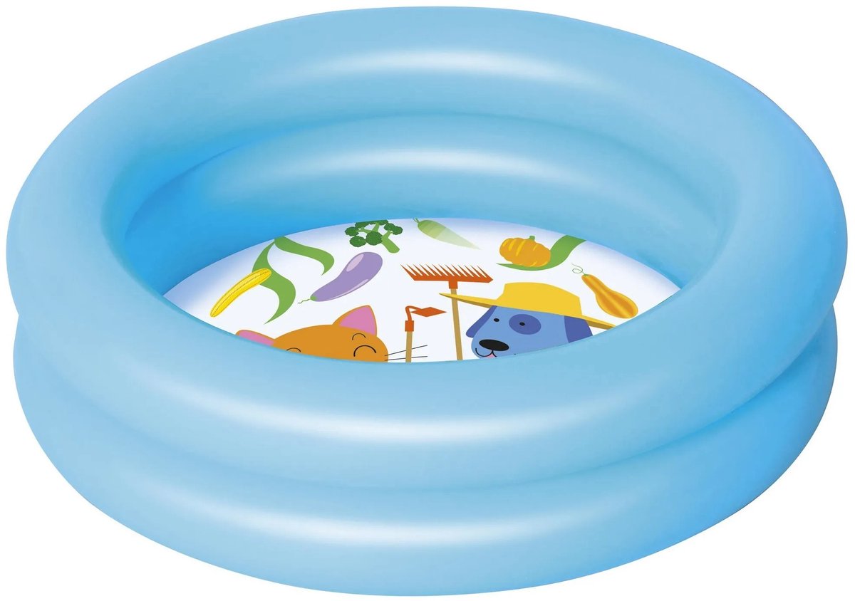 Bestway Baby Pool 2-ring 2-asst 61*15.2cm