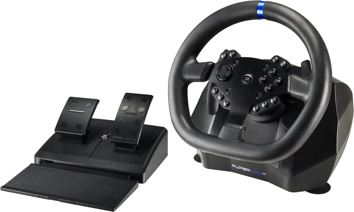 Subsonic Superdrive SV 950 Steering Wheel - Wired Wheel, gamepad and pedals set - Sony PlayStation 4