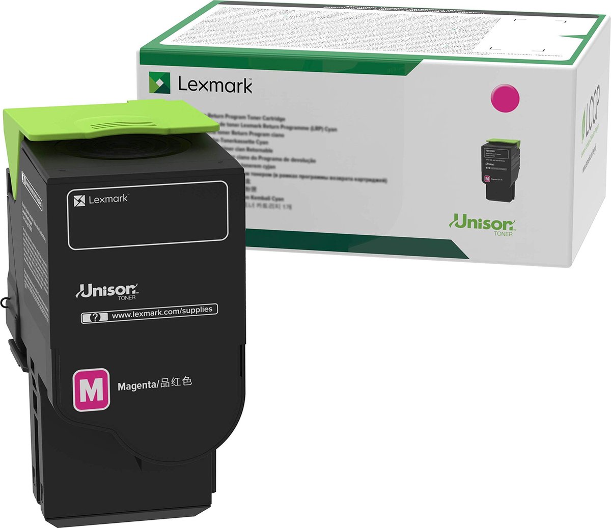 Lexmark C2320M0 / Magenta Return Program Toner