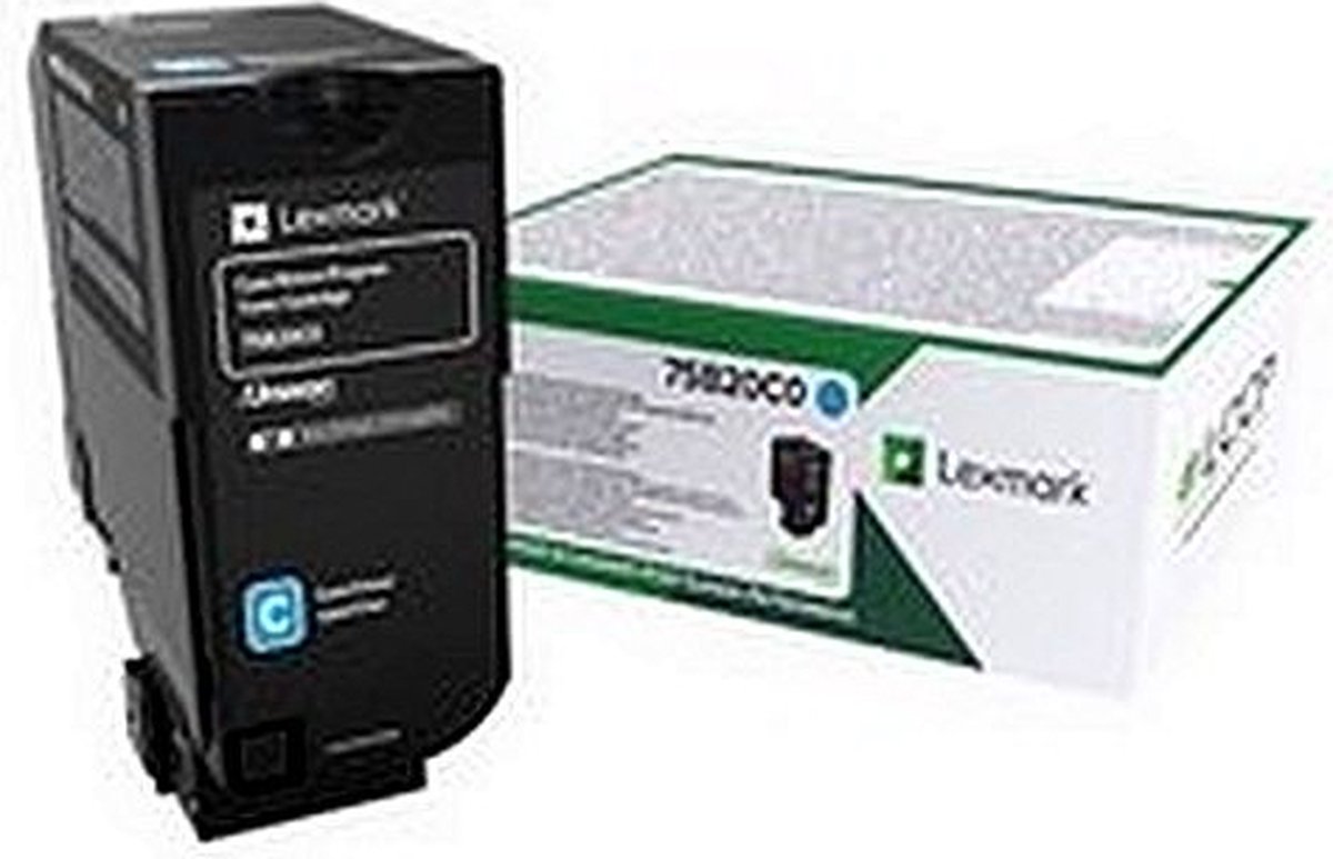 Lexmark Return Program Cyan Toner Cartridge CS