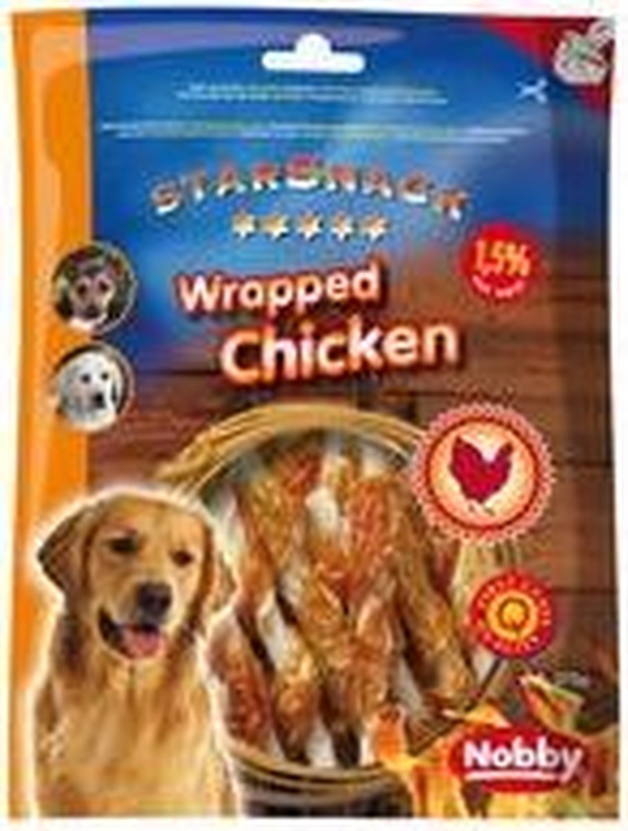 StarSnack BBQ Wrapped kylling, 375 g