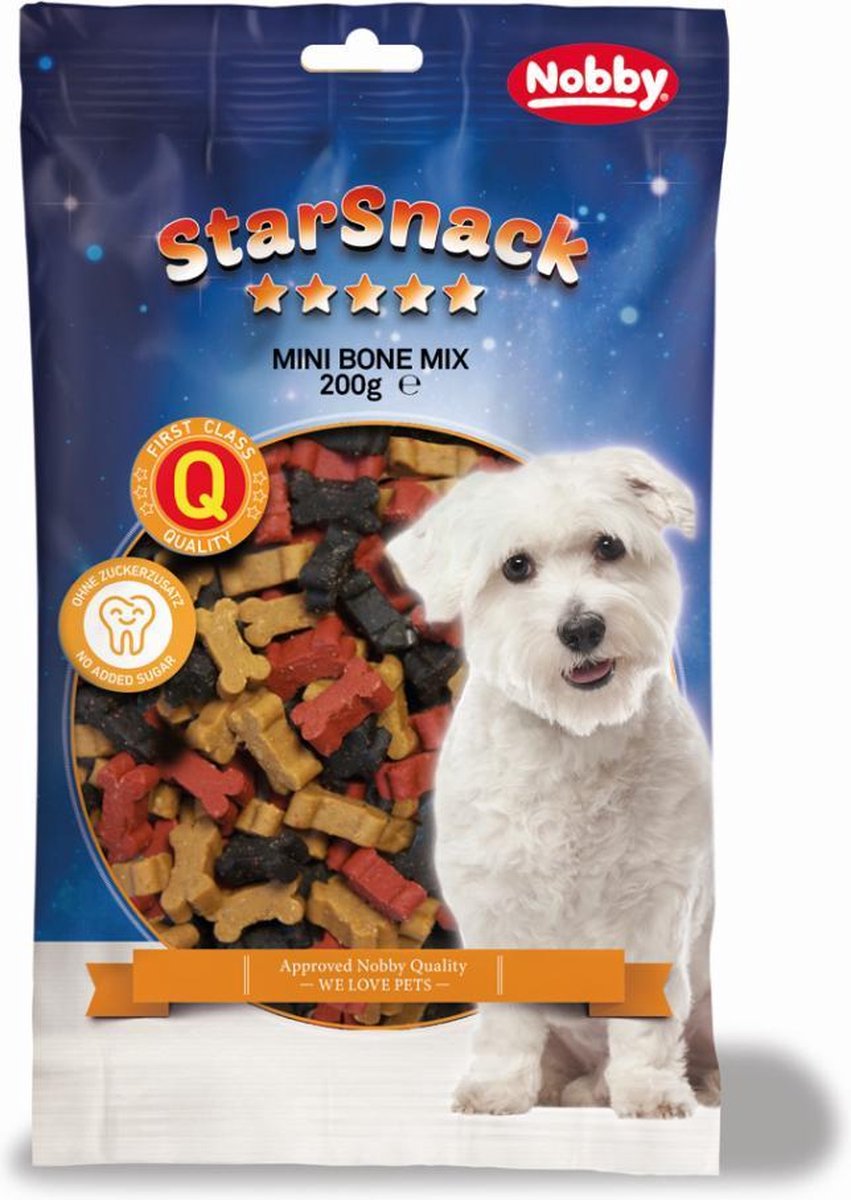 StarSnack Mini Bones Mix, Karton - 10 kg