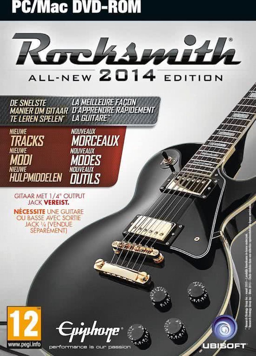Rocksmith 2014 Edition (Cable Bundle) - macOS - Musik