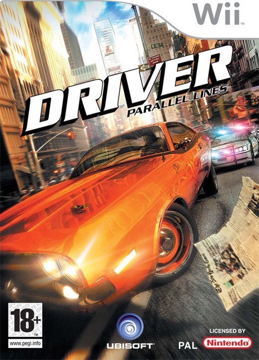 Driver Parallel Lines - Nintendo Wii - Racing