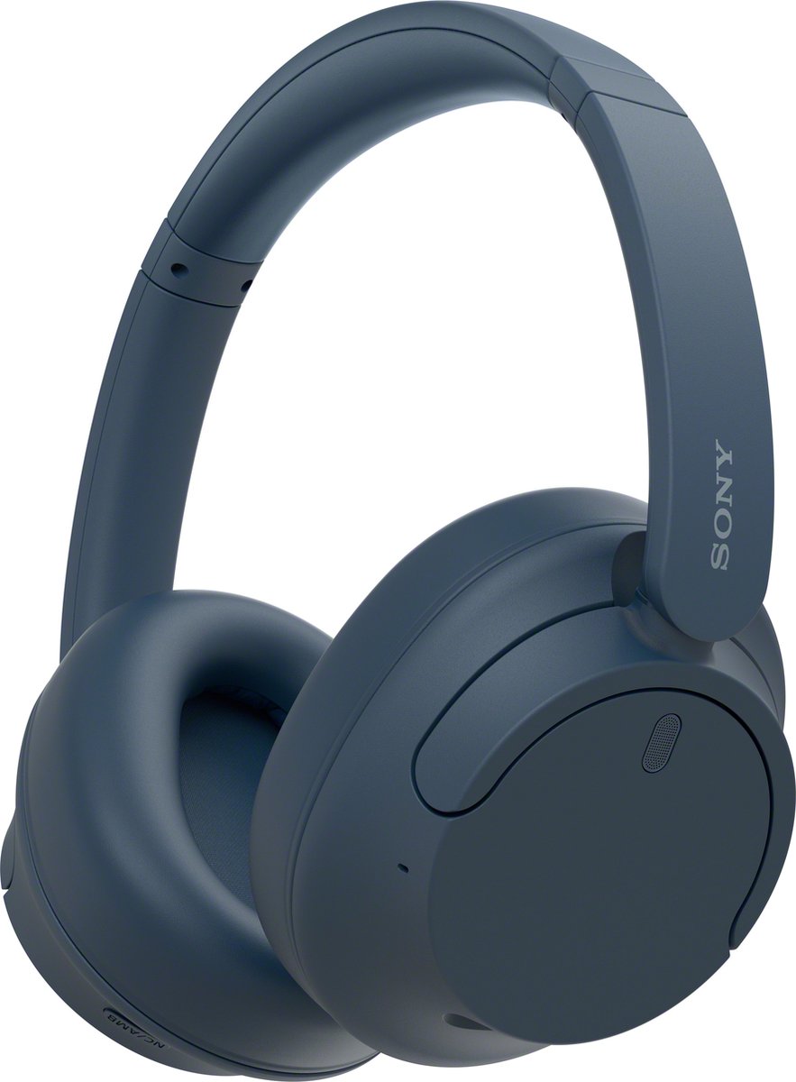 Sony WH-CH720N trådlösa brusreducerande hörlurar, Over-Ear (blå)