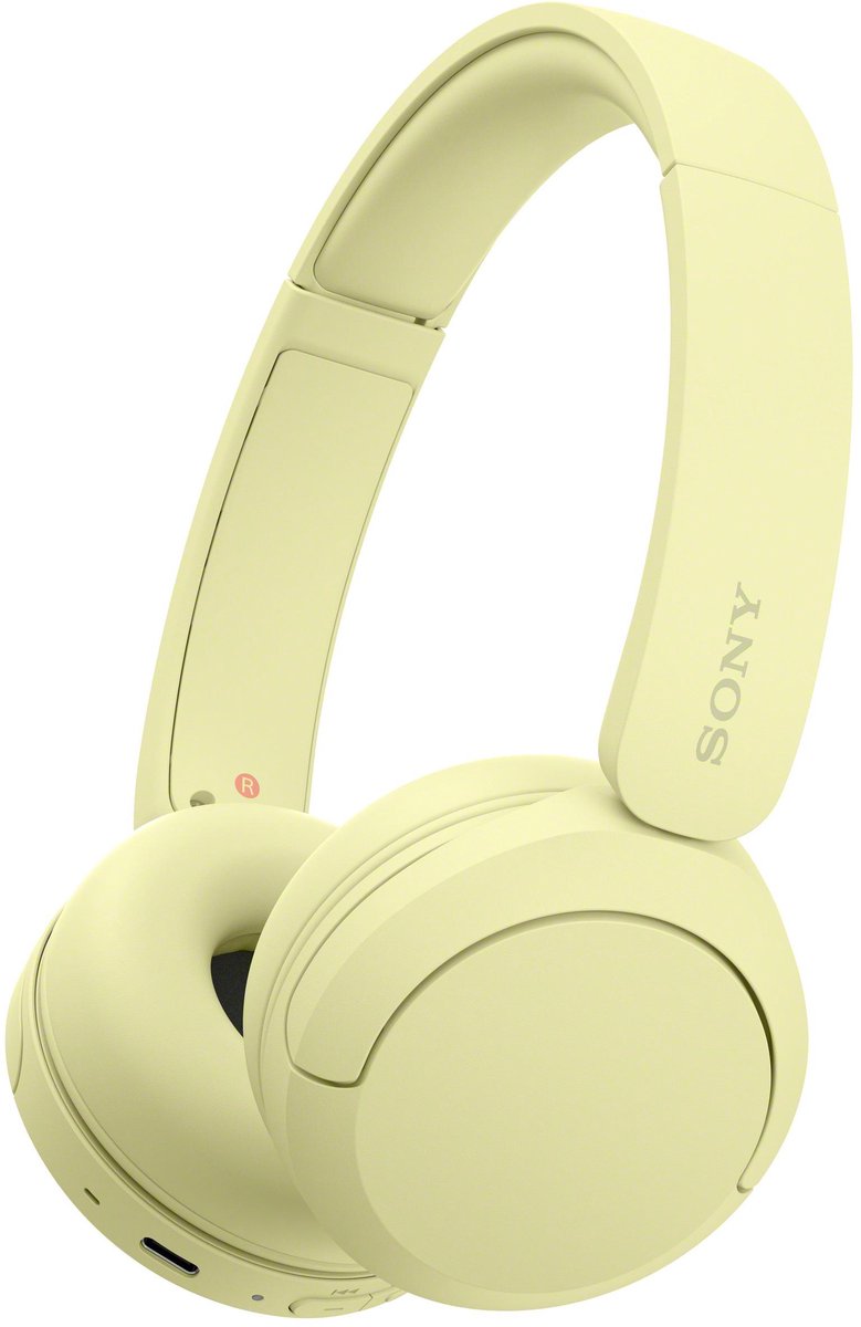 Sony WH-CH520 trådlösa on-ear-hörlurar - Gul