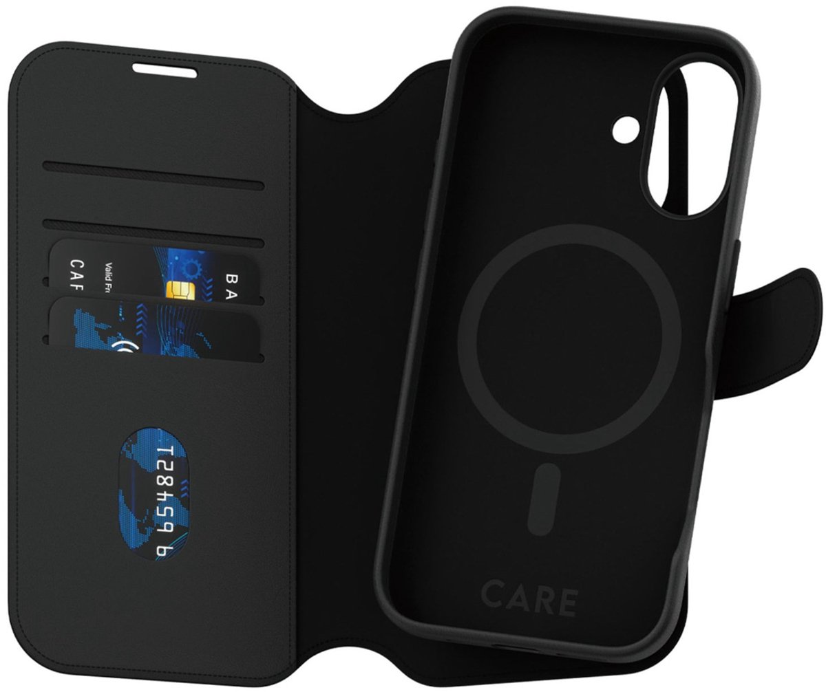 CARE by PanzerGlass Case Feature Tango Two-in-One Wallet Case iPhone 16