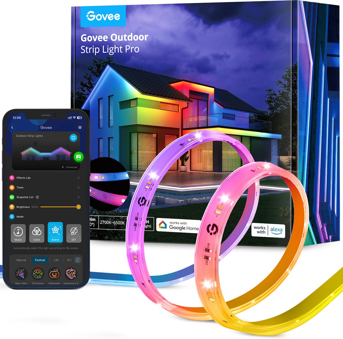 Govee Outdoor Strip Light Pro - 10 m