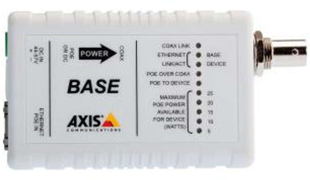 Axis T8640 Poe+ Over Coax Adapter Kit