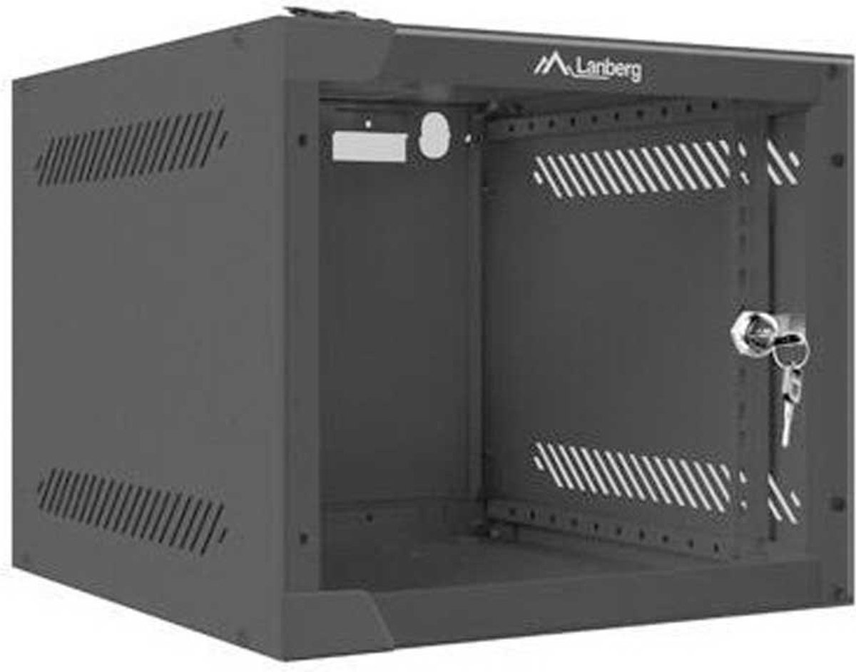 Lanberg WF10-2304-10B - 4U - Wall Mount Rack Cabinet