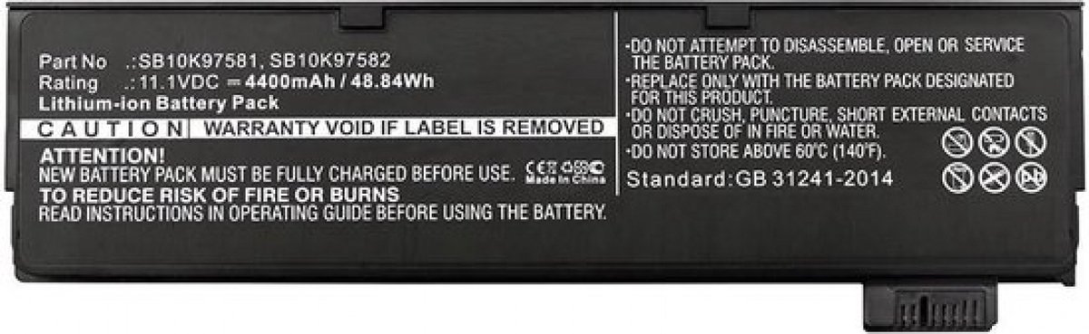 Coreparts Batteri För Bärbar Dator Litiumjon 4400 Mah 48.8 Wh