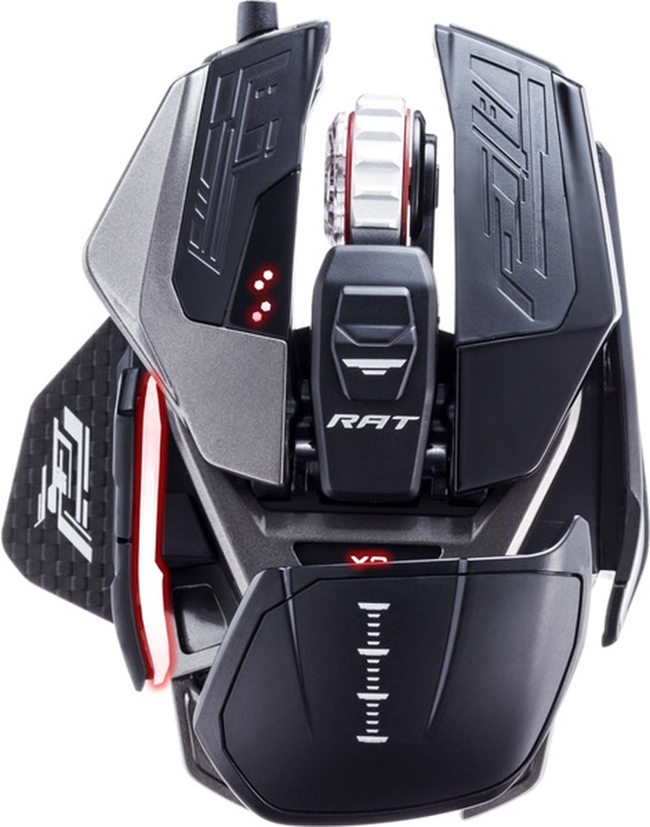 Mad Catz R.A.T. Pro X3 Supreme Edition Gamingmus - Mouse - Optic - 10 knappar - Svart