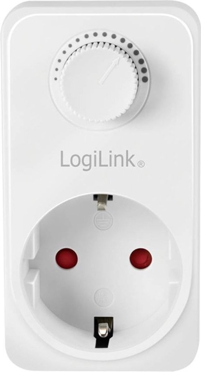 LogiLink Socket adapter with dimmer 1x CEE 7/3