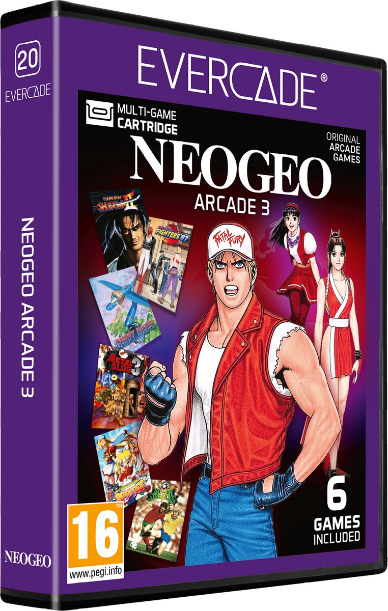 NEOGEO Arcade 3 - Evercade - Retro