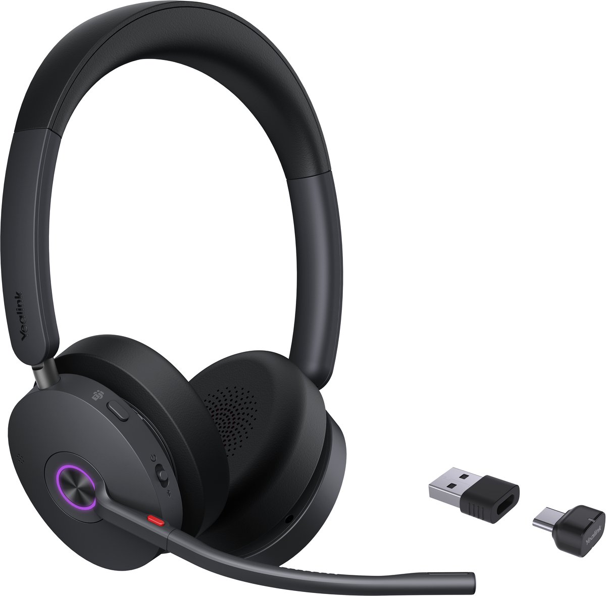 Yealink Bh74 Stereo Usb-a, Usb-c Microsoft Teams Svart