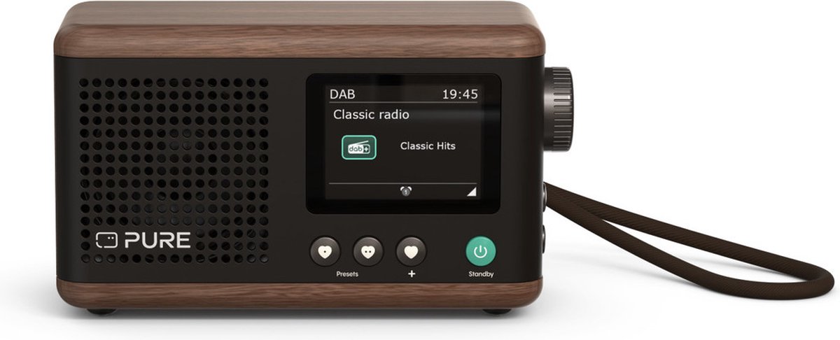 PURE Classic Mini - DAB+/FM - Valnöt