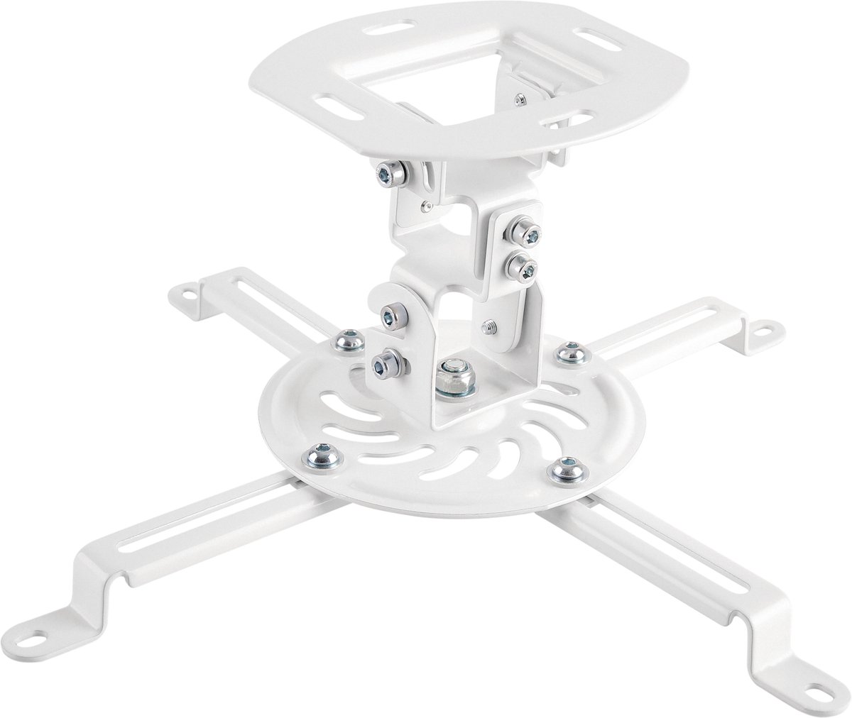 Deltaco mounting kit - for projector - up to 13.5 kg 54 - 320 150 mm - matt white