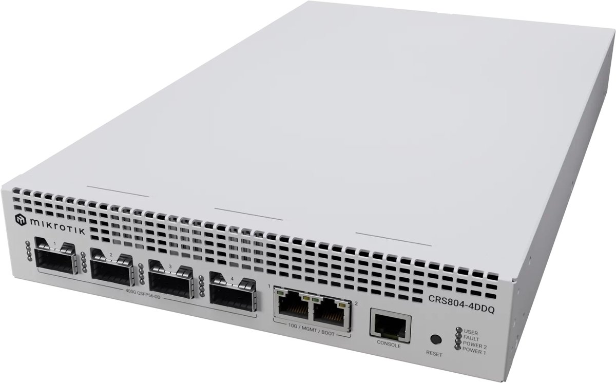 Mikrotik Crs804 Ddq 400 Gigabit Switch