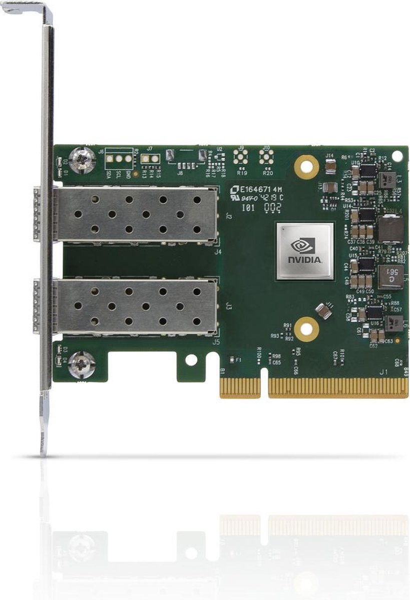 Nvidia Connectx-6 Lx En 2xsfp28 25gbe Network Card