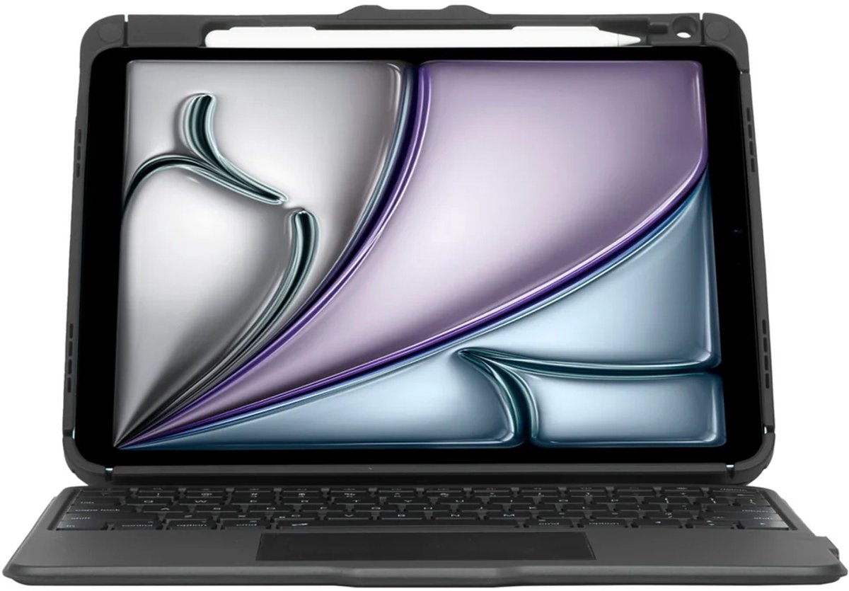 Targus Versavu - keyboard and folio case - Tastatur & Folio set - Nordisk - Svart