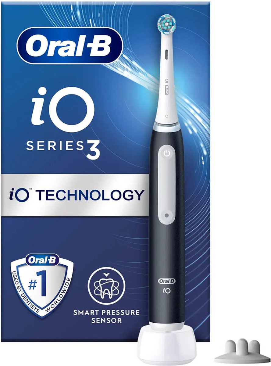 Oral-B eltandborste iO3S Matt Black
