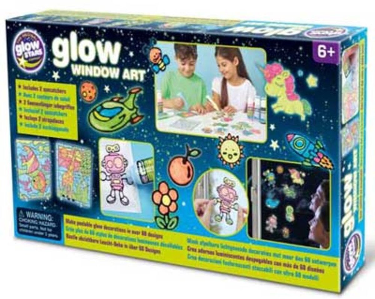 Brainstorm Glow Window Art Kit