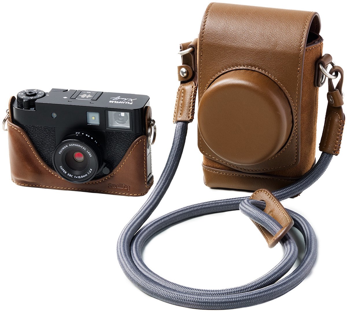 SmallRig 5218 Leather Case Kit for FUJIFILM X half Brown