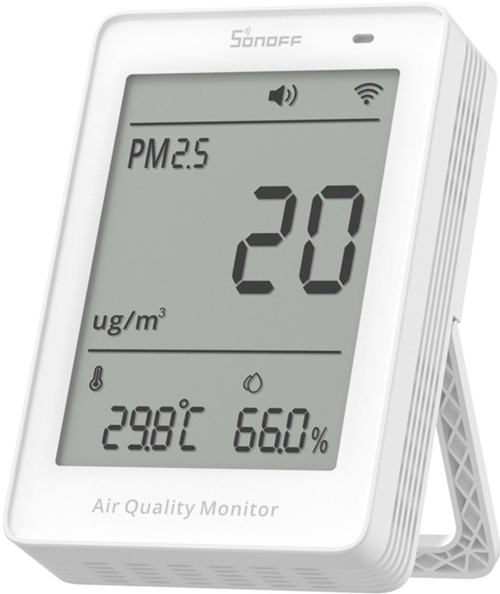 Sonoff AirGuard PM2.5 SAWF‑07P WiFi LCD Air Quality Monitor