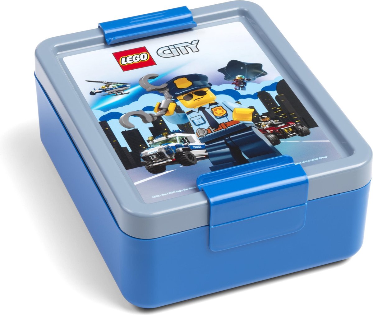Euromic LEGO® Lunch box w/divider - LEGO® City