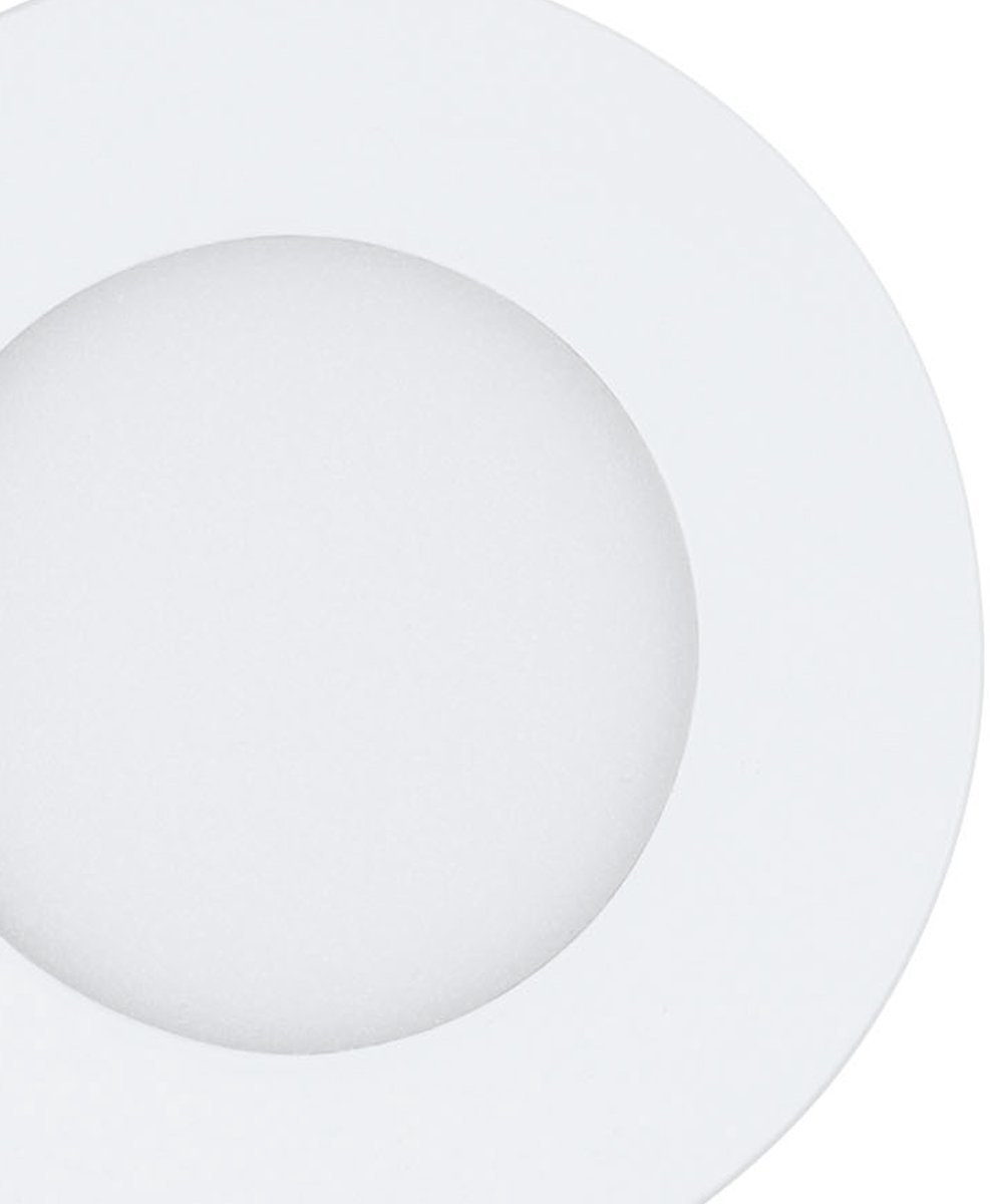 EGLO FUEVA-Z infälld spot Ø85 mm, vit, 3-pack