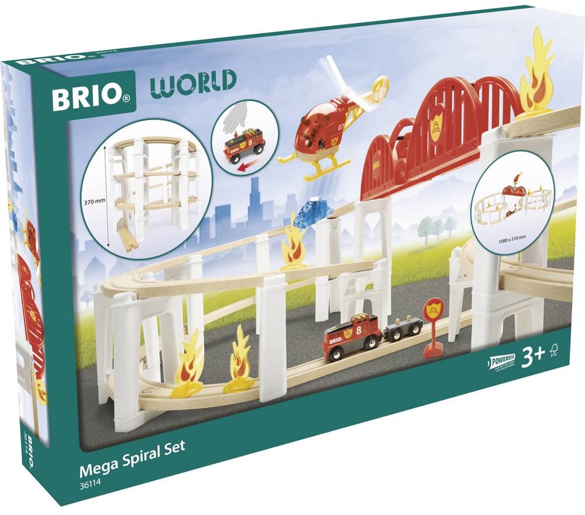 Brio Mega Spiral-set