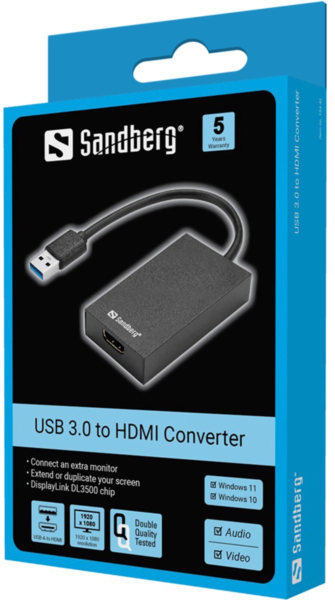 Sandberg USB 3.0 to HDMI Converter
