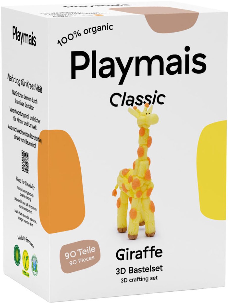 PlayMais Classic 3D Giraffe - 90 Pieces