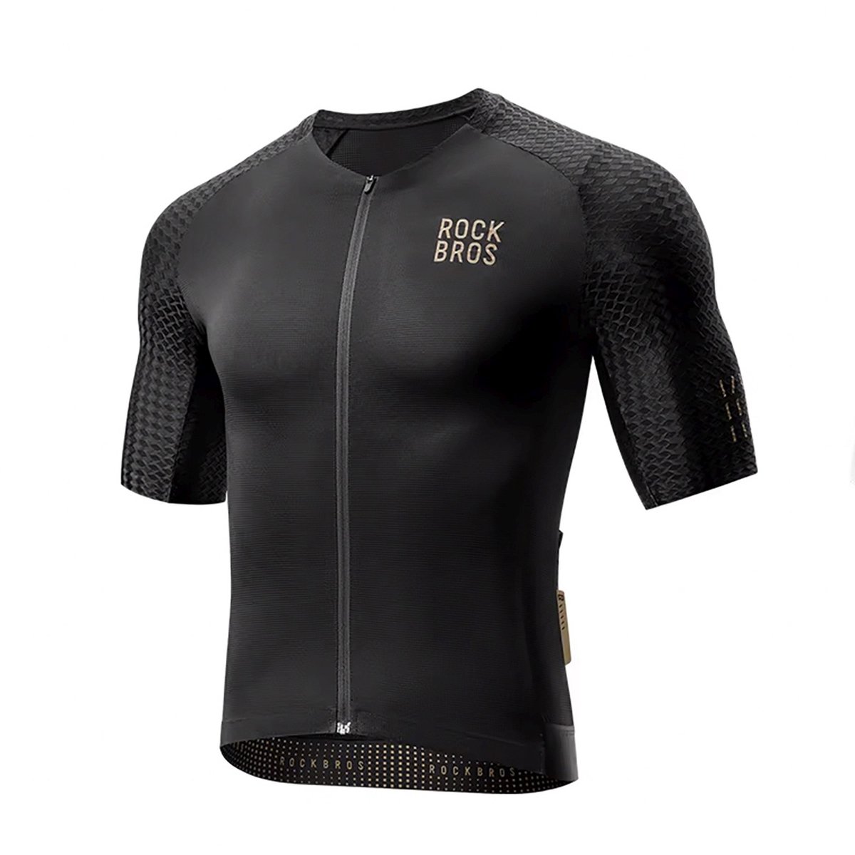 Rockbros YDDX011 Diamond Short Sleeve Cycling Jersey Size M - Black