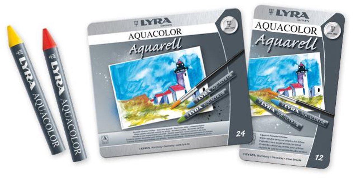 Lyra Aquacolor Metal Case 24 pcs