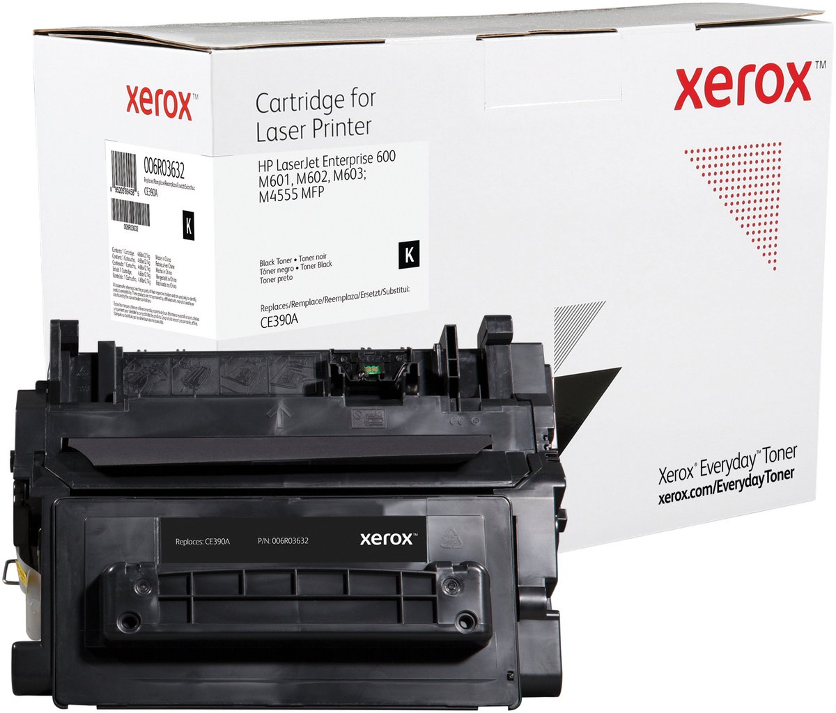 Xerox 006R03632 / Alternative to HP 90A / CE390A / Black Toner