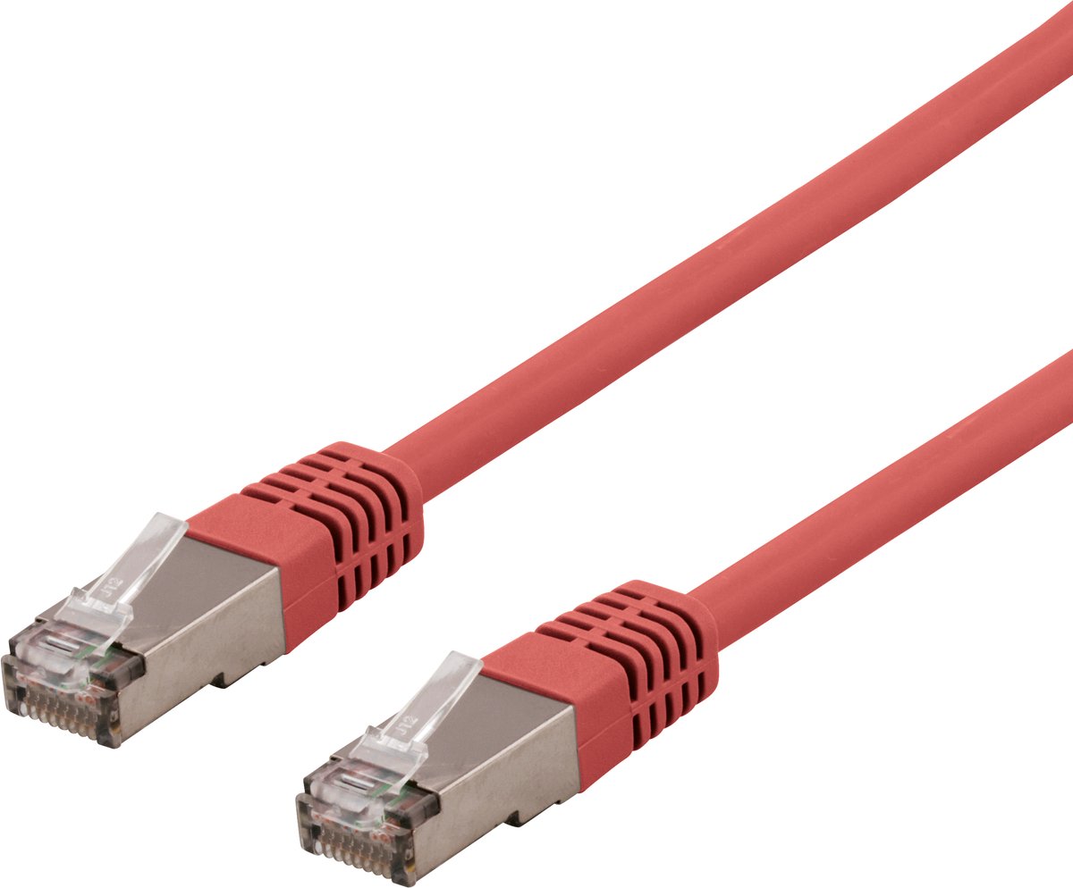 Deltaco LAN CAT 6 - SFTP - Röd - 2m