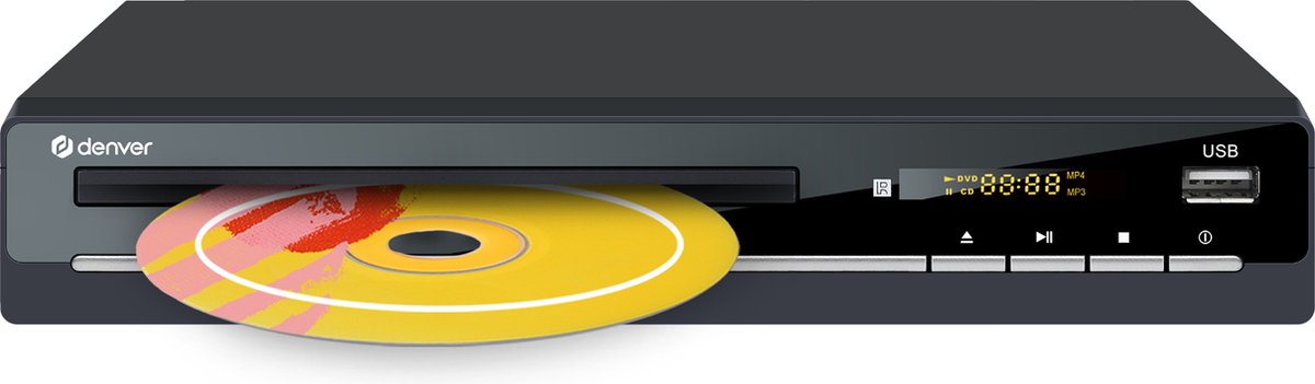 Denver DVH-7787 DVD-spelare med HDMI och Scart