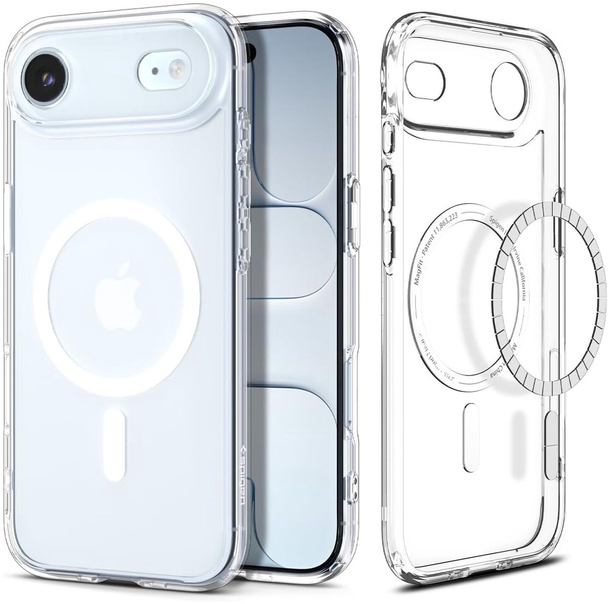 Spigen Ultra Hybrid MagSafe - clear white - iPhone Air