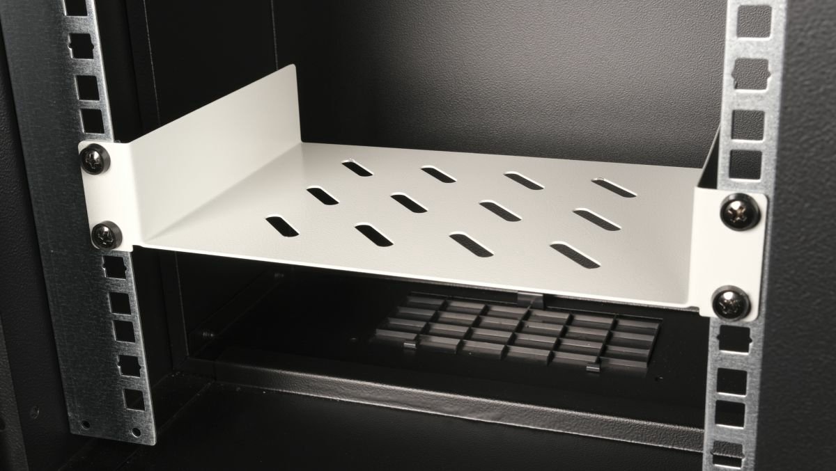 Equip - rack shelf - 150 mm - 1U