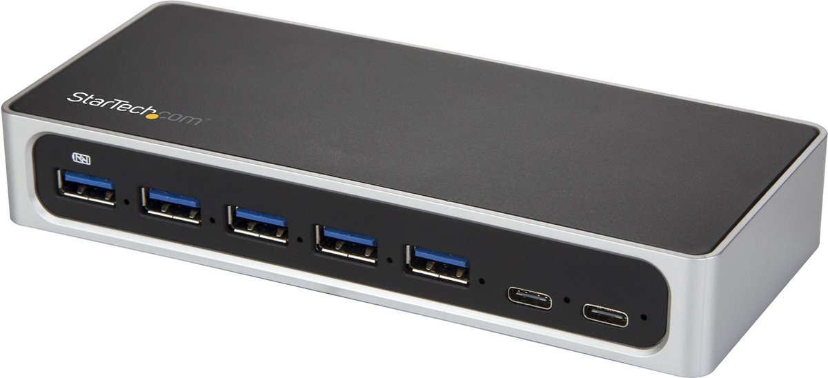 StarTech.com USB C Hub 7 Port USB Hub - 7 porte - Silver