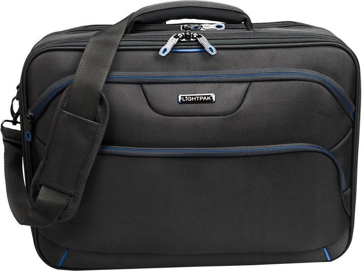 LIGHTPAK Laptoptasche LIMA 17 Polyester Schwarz 44 x 13 x 31 cm